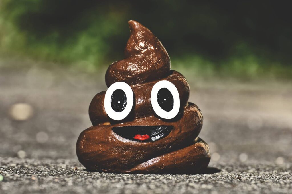 poop cartoon